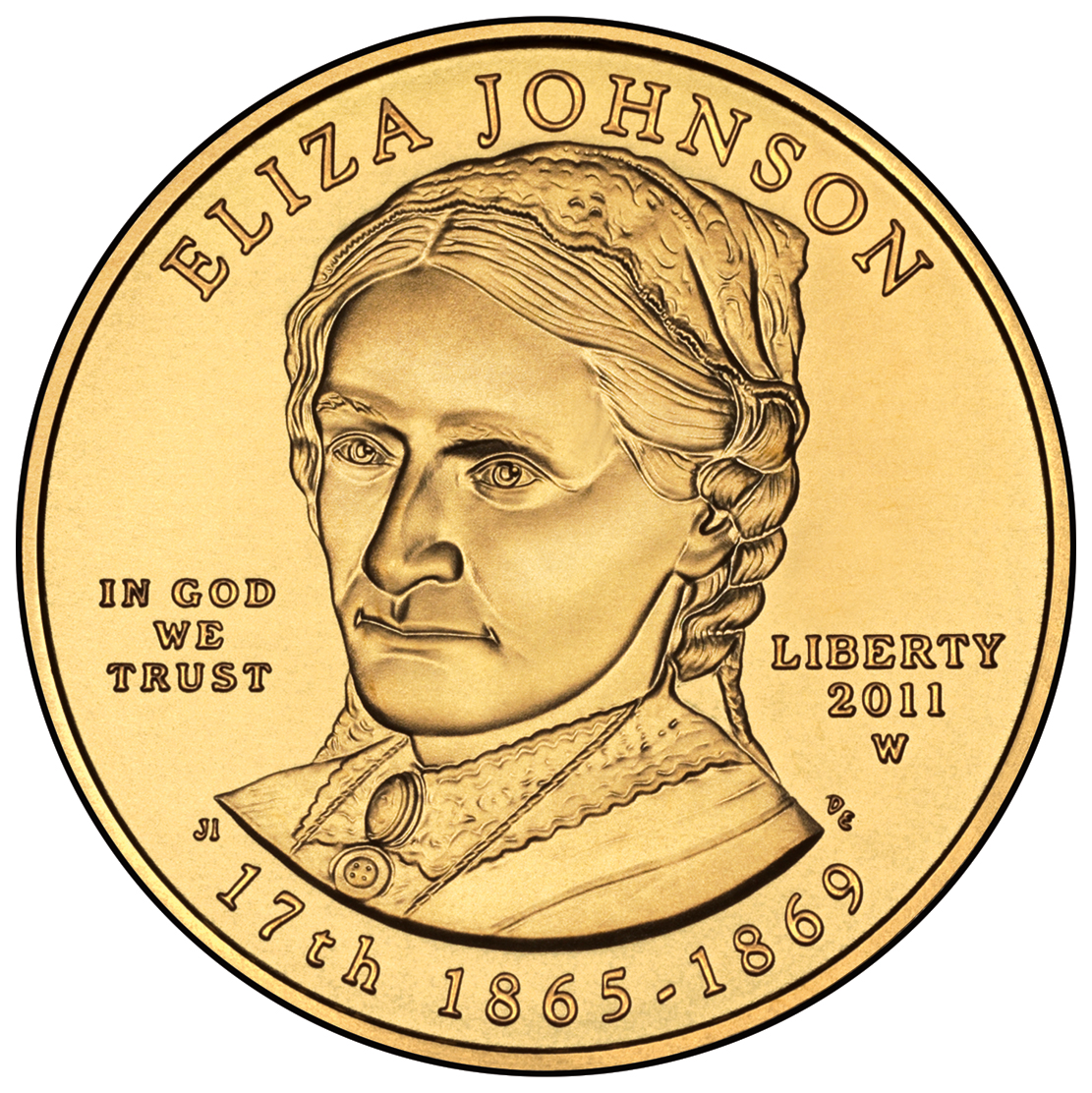 2011 Eliza Johnson first spouse coin